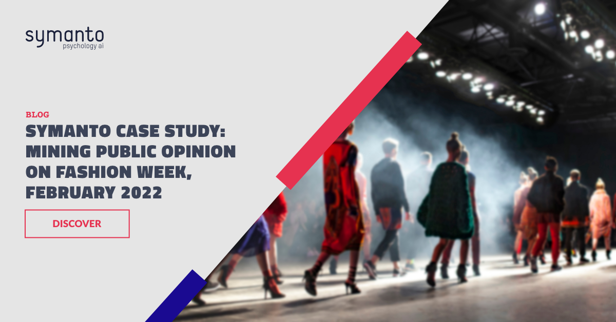 February Fashion Week 2022 An Case Study In Social Media Opinion